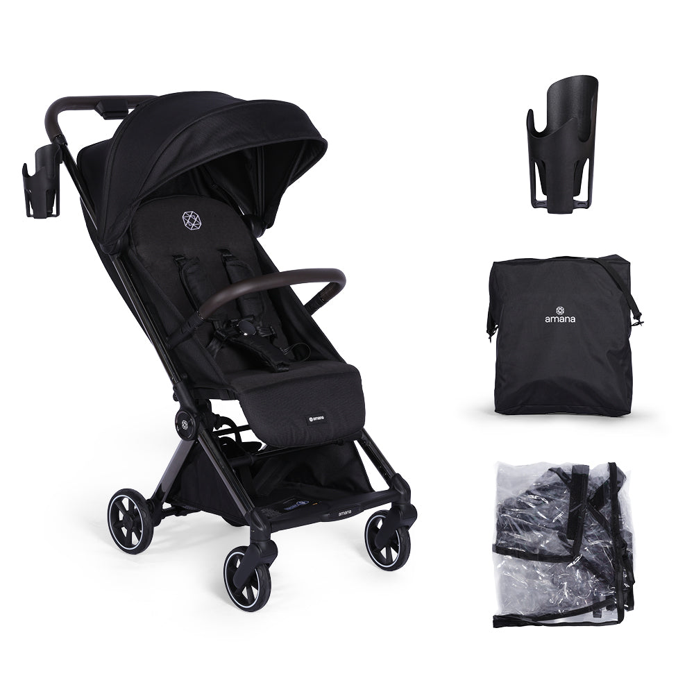 Amana Luxo Compact Stroller - Graphite
