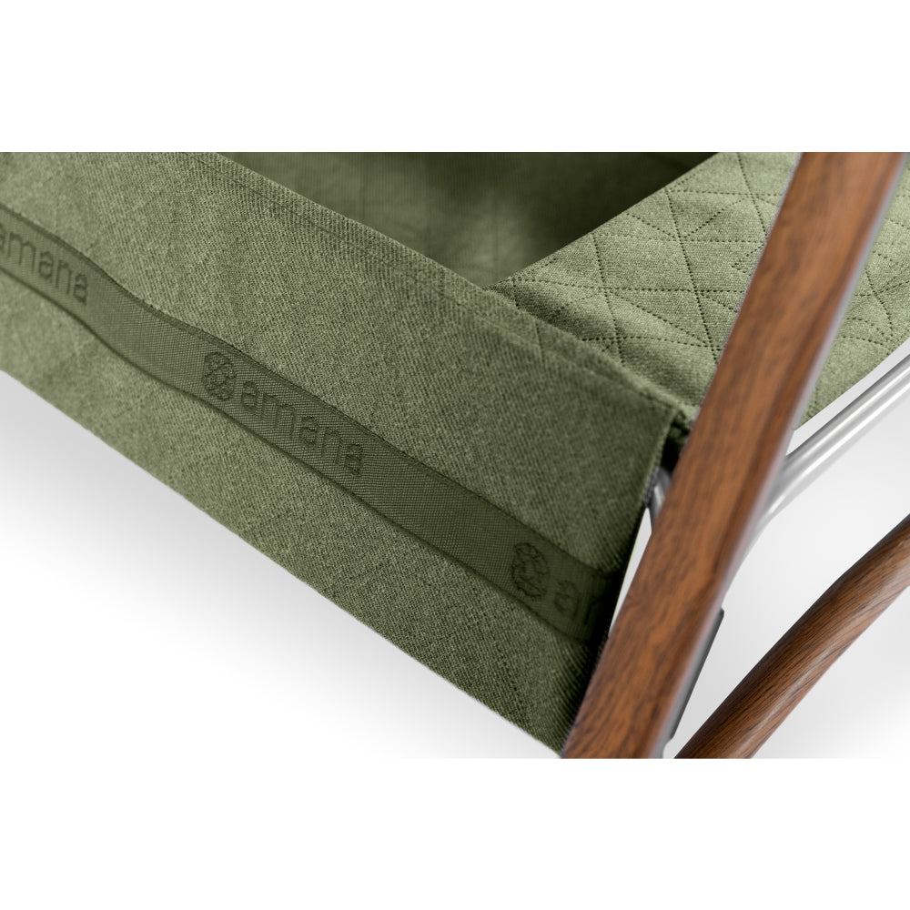 Amana FirstSleep Bedside Crib - Green