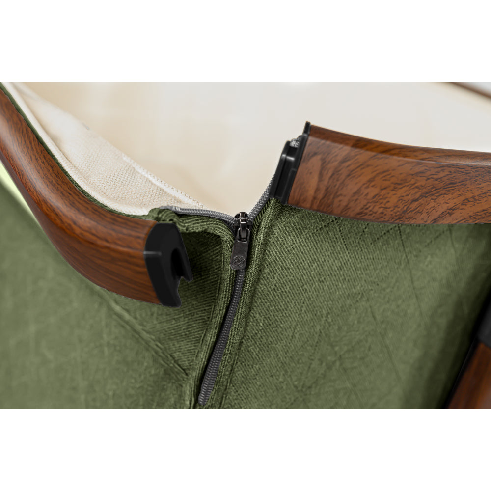 Amana FirstSleep Bedside Crib - Green