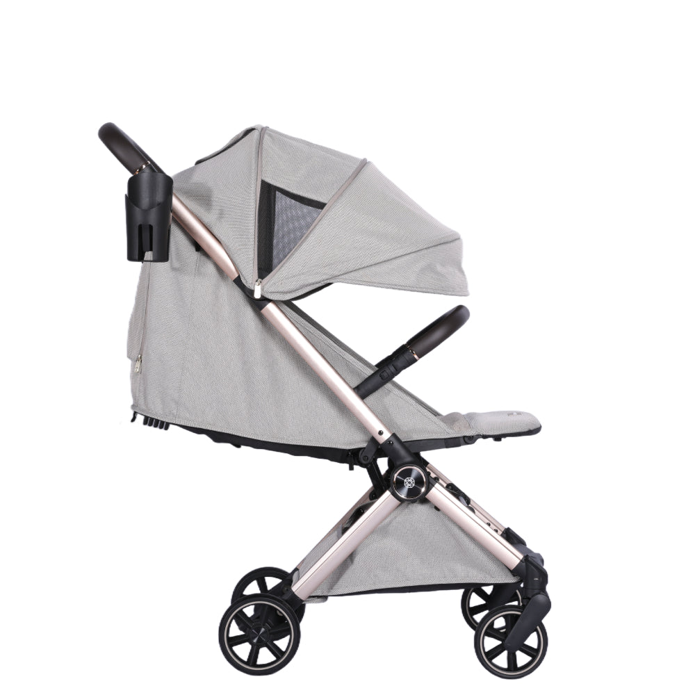 Amana Luxo Compact Stroller - Stone Beige