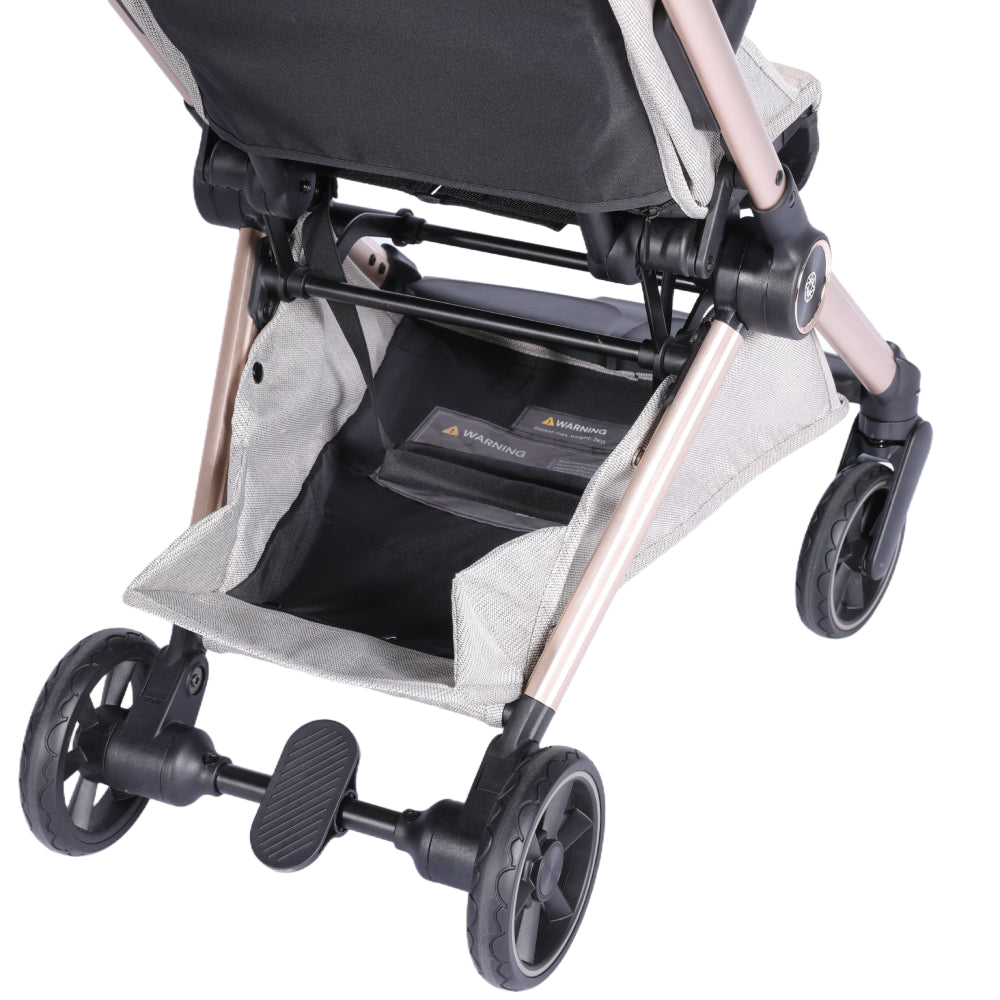 Amana Luxo Compact Stroller - Stone Beige