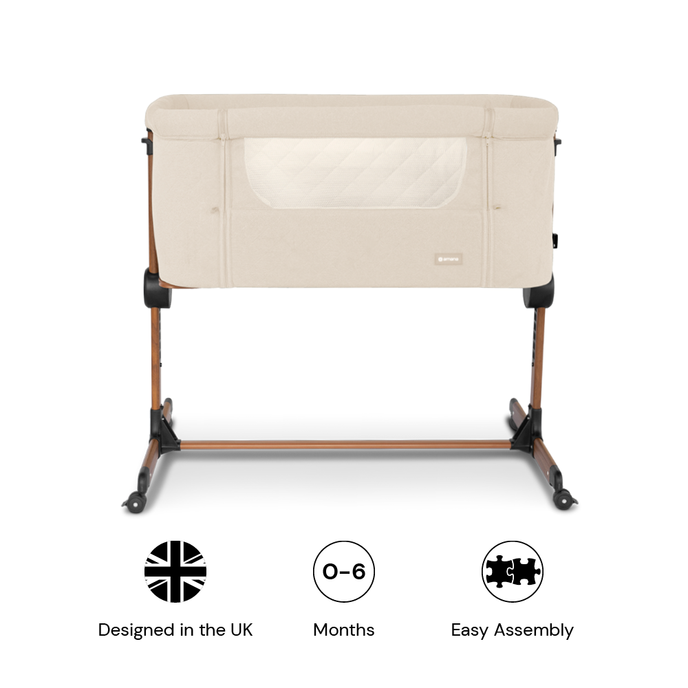 Amana CuddleClose Crib - Beige