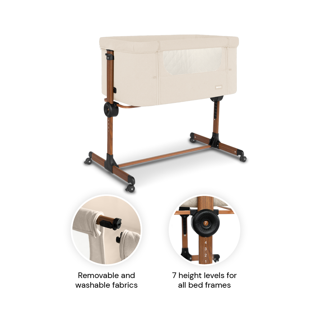 Amana CuddleClose Crib - Beige