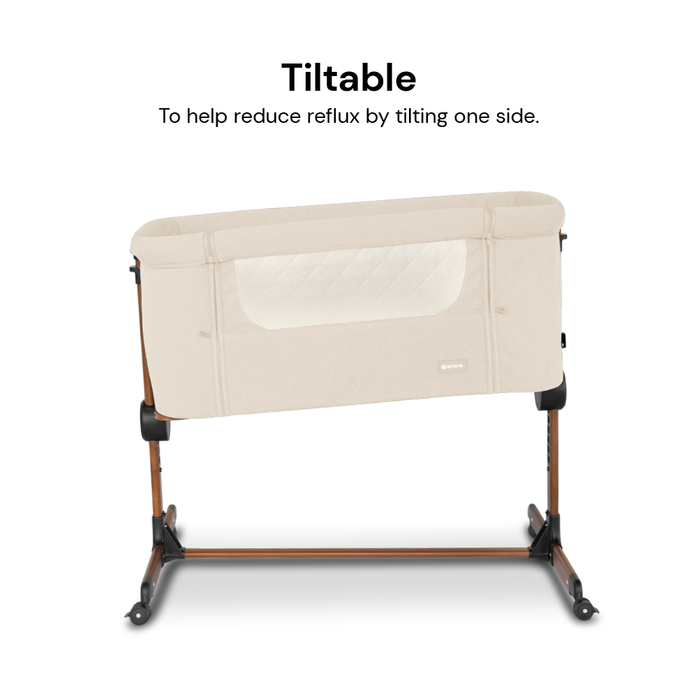 Amana CuddleClose Crib - Beige