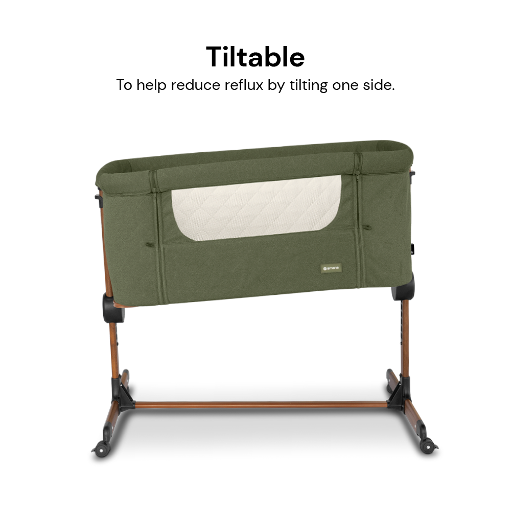 Amana CuddleClose Crib - Green