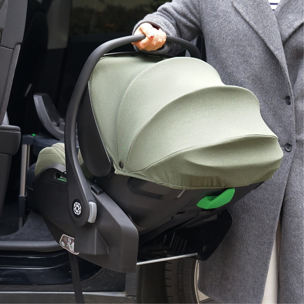 Amana Air+ Group 0+ Infant Carrier With Isofix Base - Sage Green