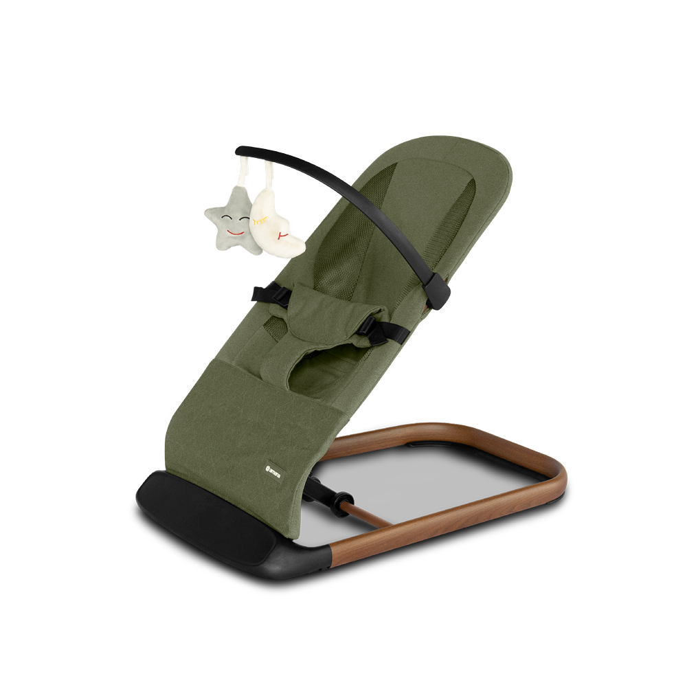 Amana FloraHop Bouncer - Sage Green