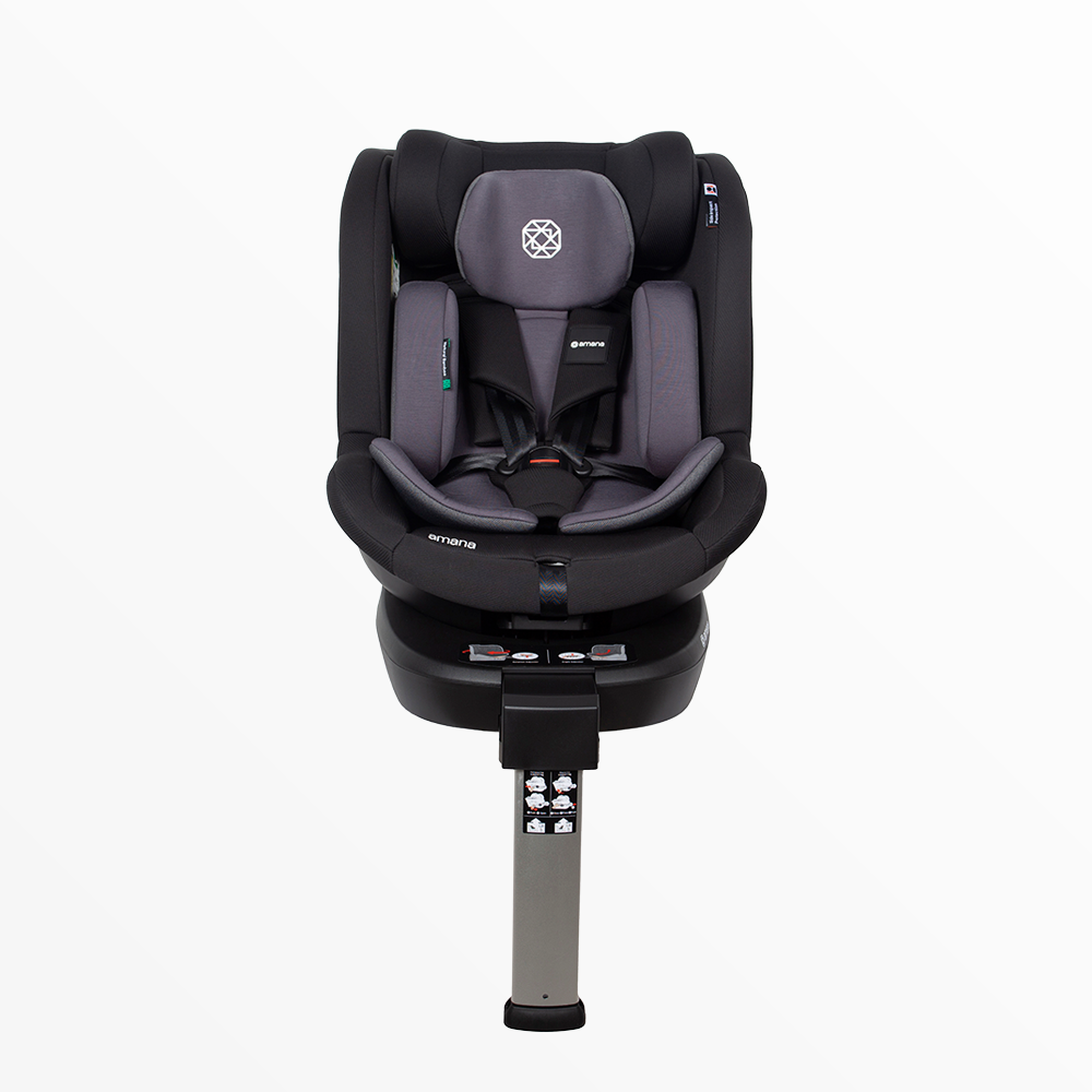 Amana Siena Twist 360 Spin i-Size Car Seat - Graphite