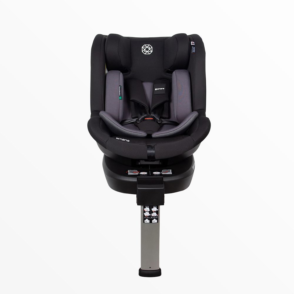 Amana Siena Twist 360 Spin i-Size Car Seat - Graphite
