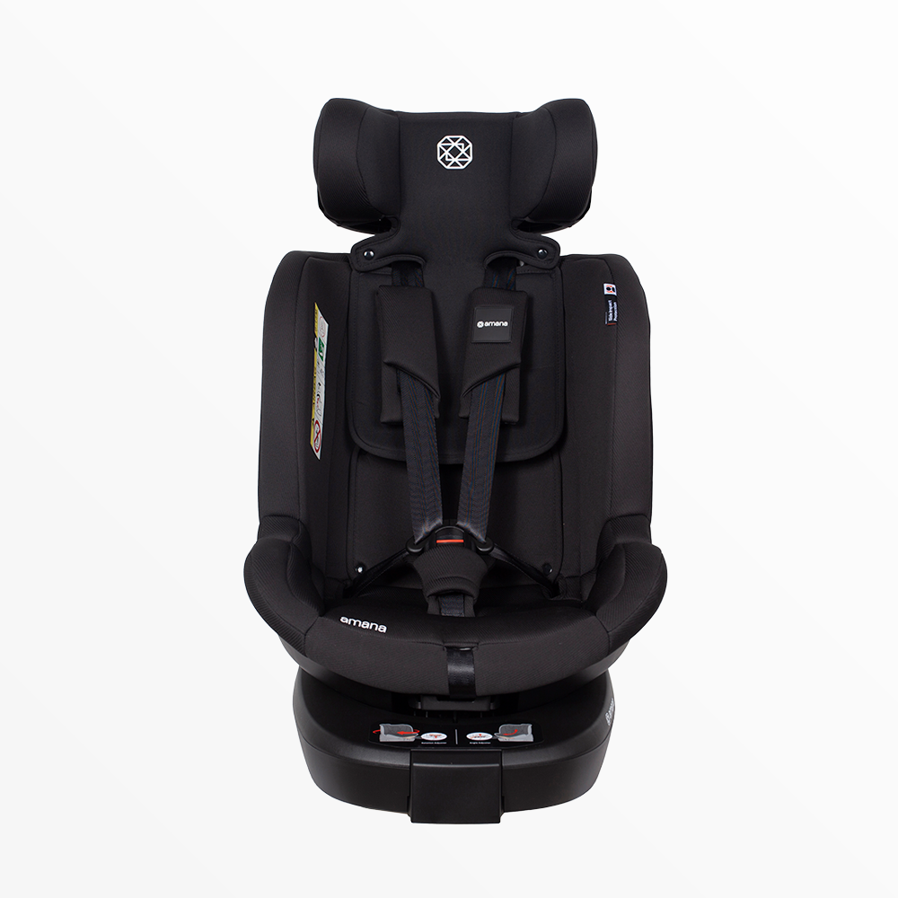 Amana Siena Twist 360 Spin i-Size Car Seat - Graphite
