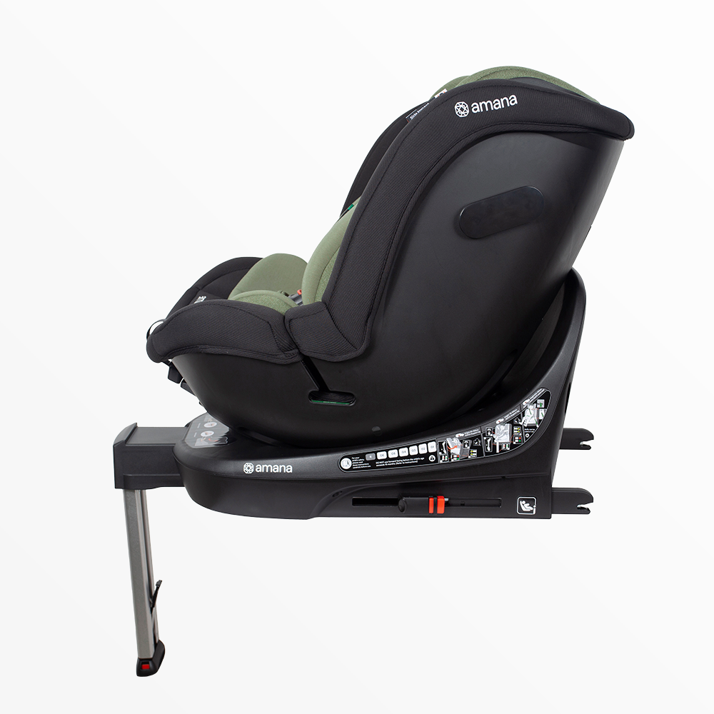 Amana Siena Twist 360 Spin i-Size Car Seat - Sage Green