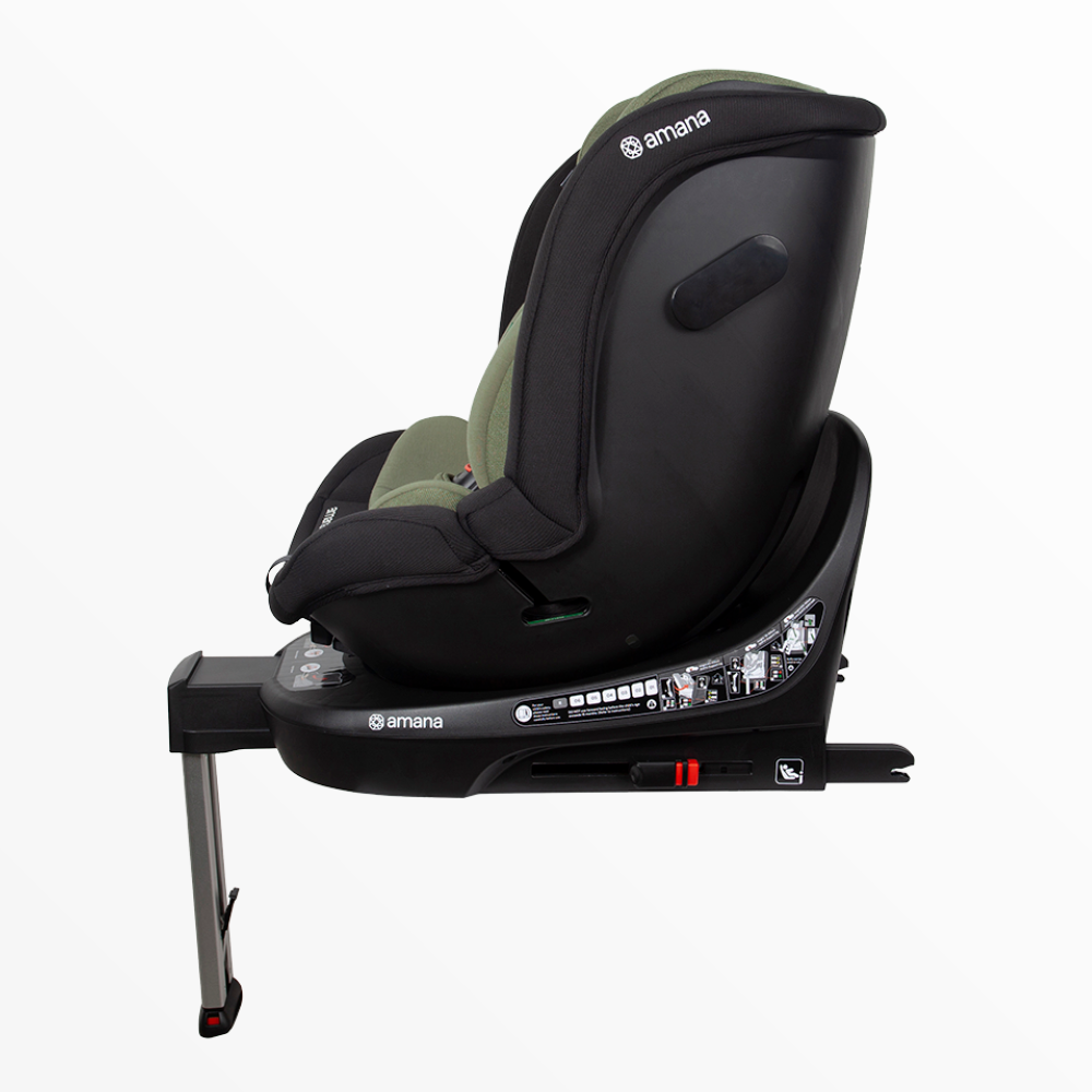 Amana Siena Twist 360 Spin i-Size Car Seat - Sage Green