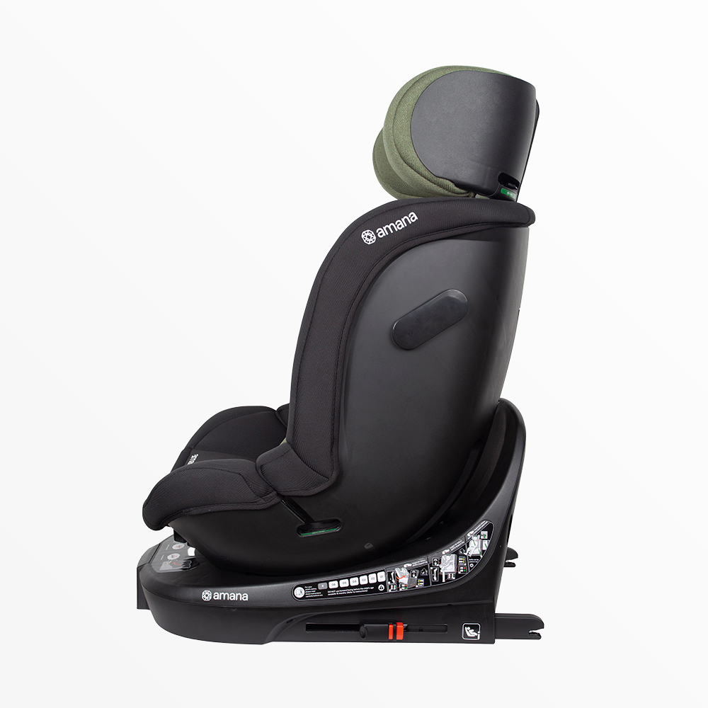 Amana Siena Twist 360 Spin i-Size Car Seat - Sage Green