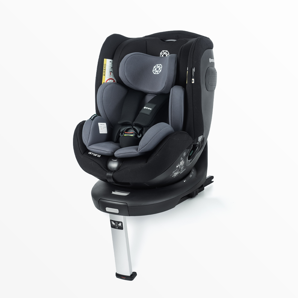 Joie i-Spin 360 i-Size Group 0+/1 Car Seat - Grey, Spin Car Seat