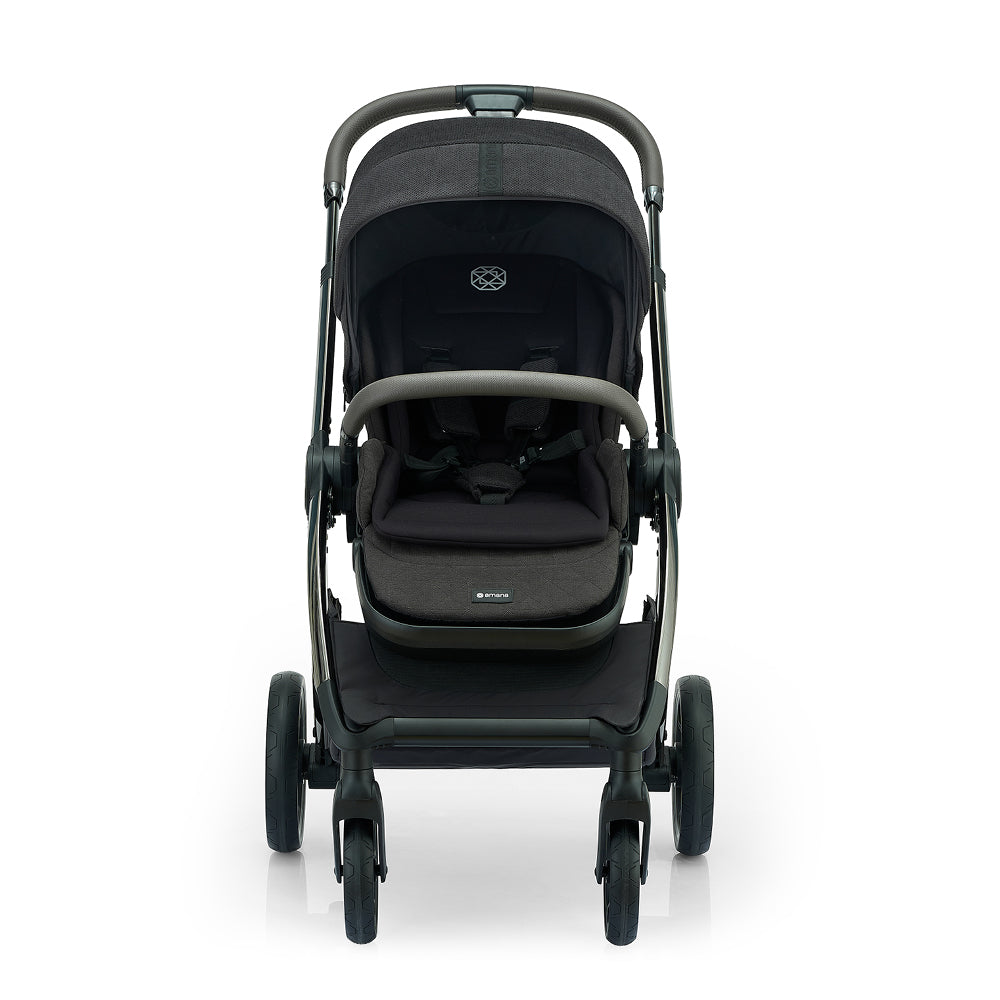 Amana Sereno 2 in 1 Pushchair & Carrycot - Graphite