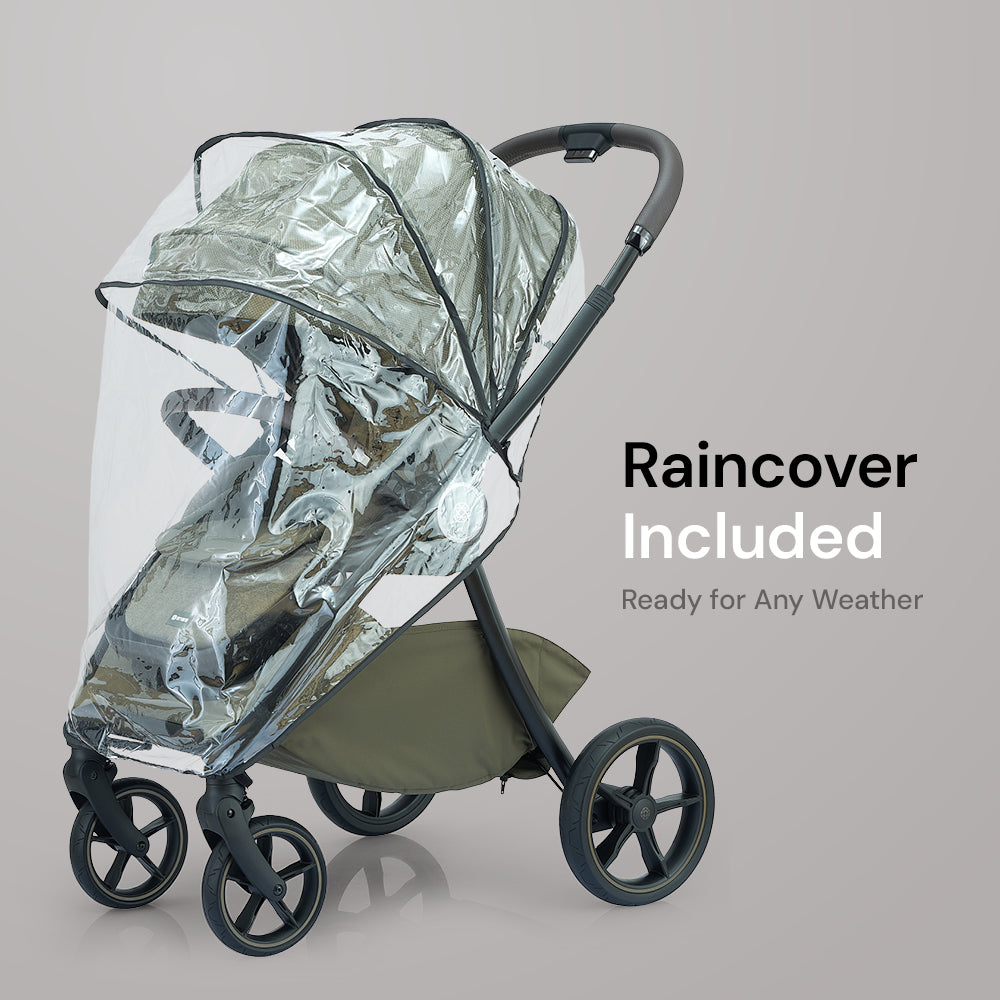 Amana Sereno 2 in 1 Pushchair & Carrycot - Stone Beige