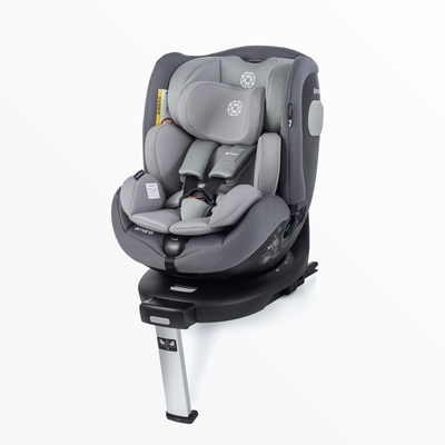 Amana Siena Twist+ 360 Spin ALL STAGE i-Size Car Seat - Pebble Grey
