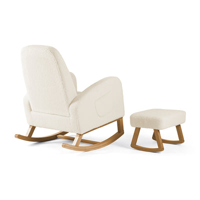 Amana Aura Nursing Chair & Stool - Dune/Yobina