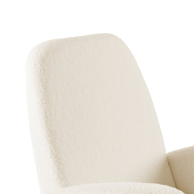 Amana Aura Nursing Chair & Stool - Dune/Darkwood
