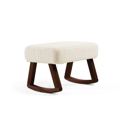 Amana Aura Nursing Chair & Stool - Dune/Darkwood