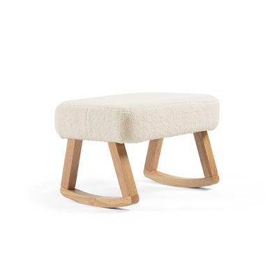 Amana Aura Nursing Chair & Stool - Dune/Natural