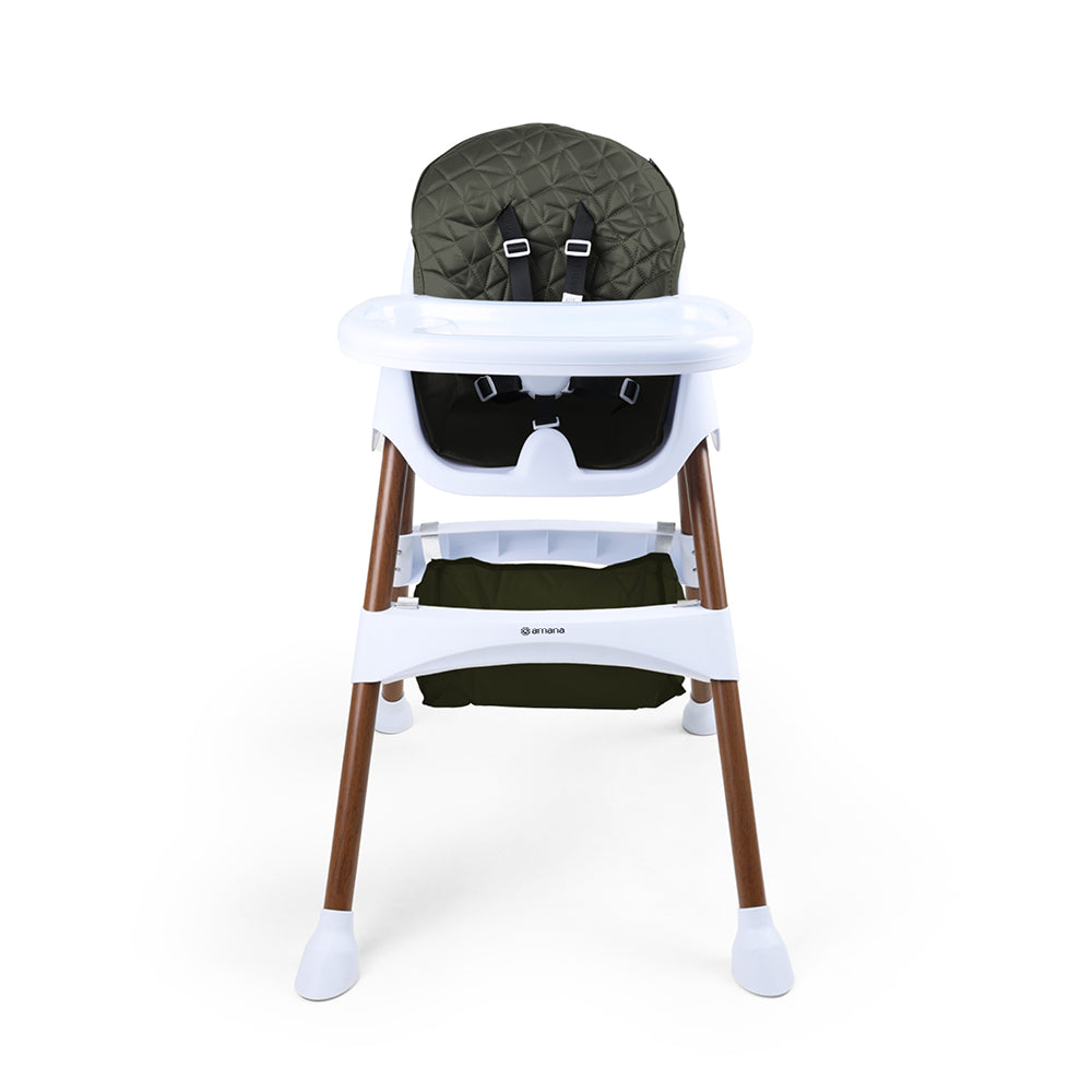 Amana Chomp 2in1 Highchair - Sage Green