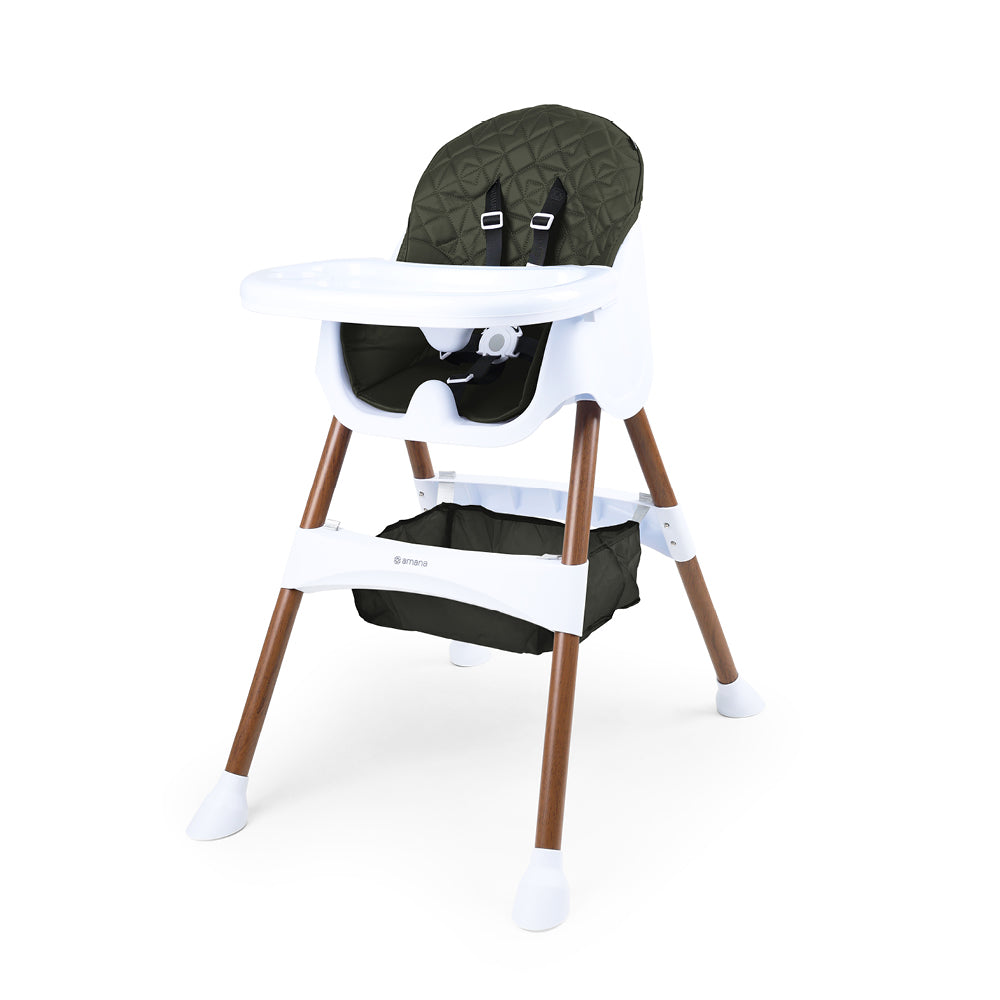 Amana Chomp 2in1 Highchair - Sage Green