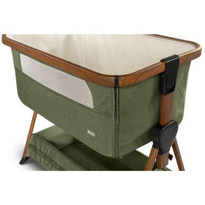 Amana FirstSleep Bedside Crib - Green