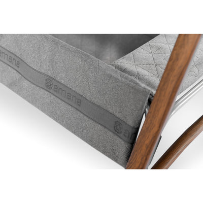 Amana FirstSleep Bedside Crib - Grey