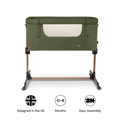 Amana CuddleClose Crib - Green