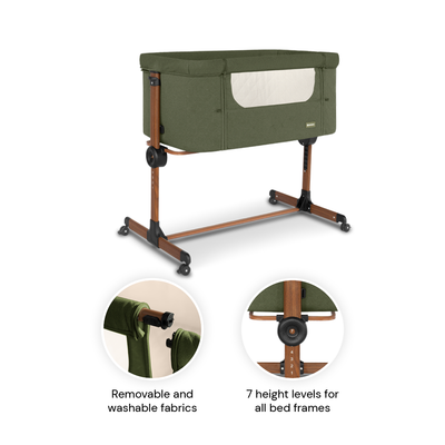 Amana CuddleClose Crib - Green