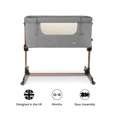 Amana CuddleClose Crib - Grey