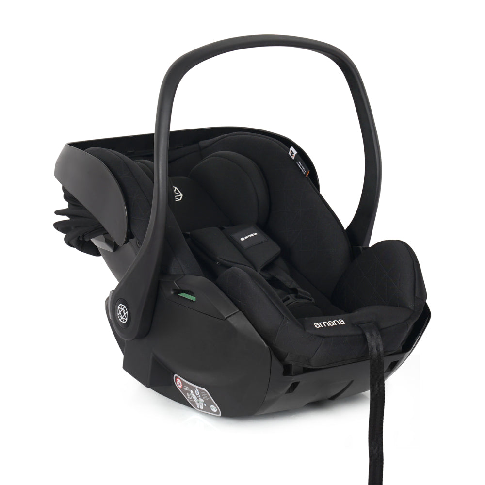Amana Air+ Group 0+ Infant Carrier With Isofix Base - Graphite
