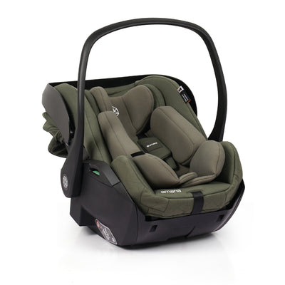 Amana Air+ Group 0+ Infant Carrier With Isofix Base - Sage Green