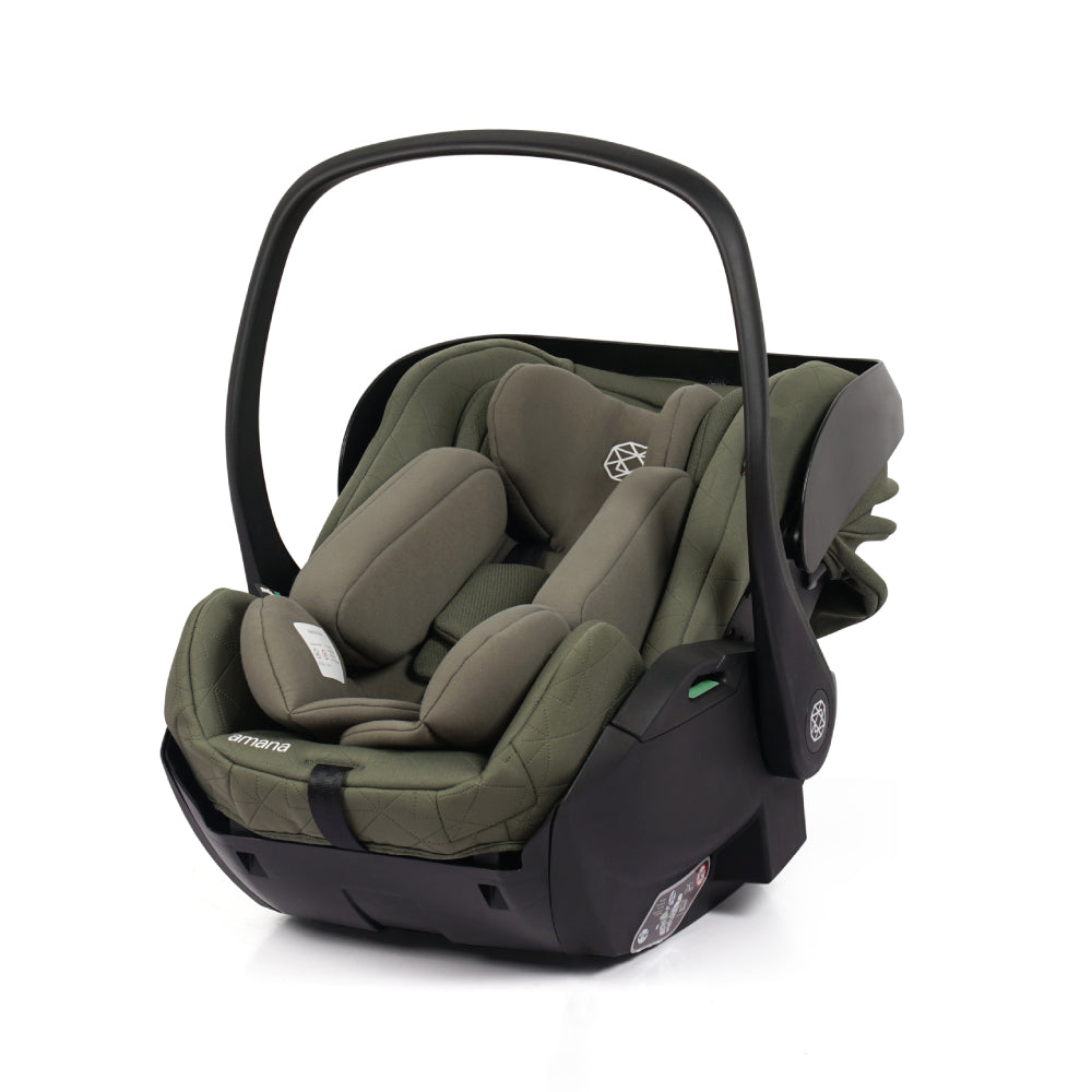 Amana Air+ Group 0+ Infant Carrier With Isofix Base - Sage Green