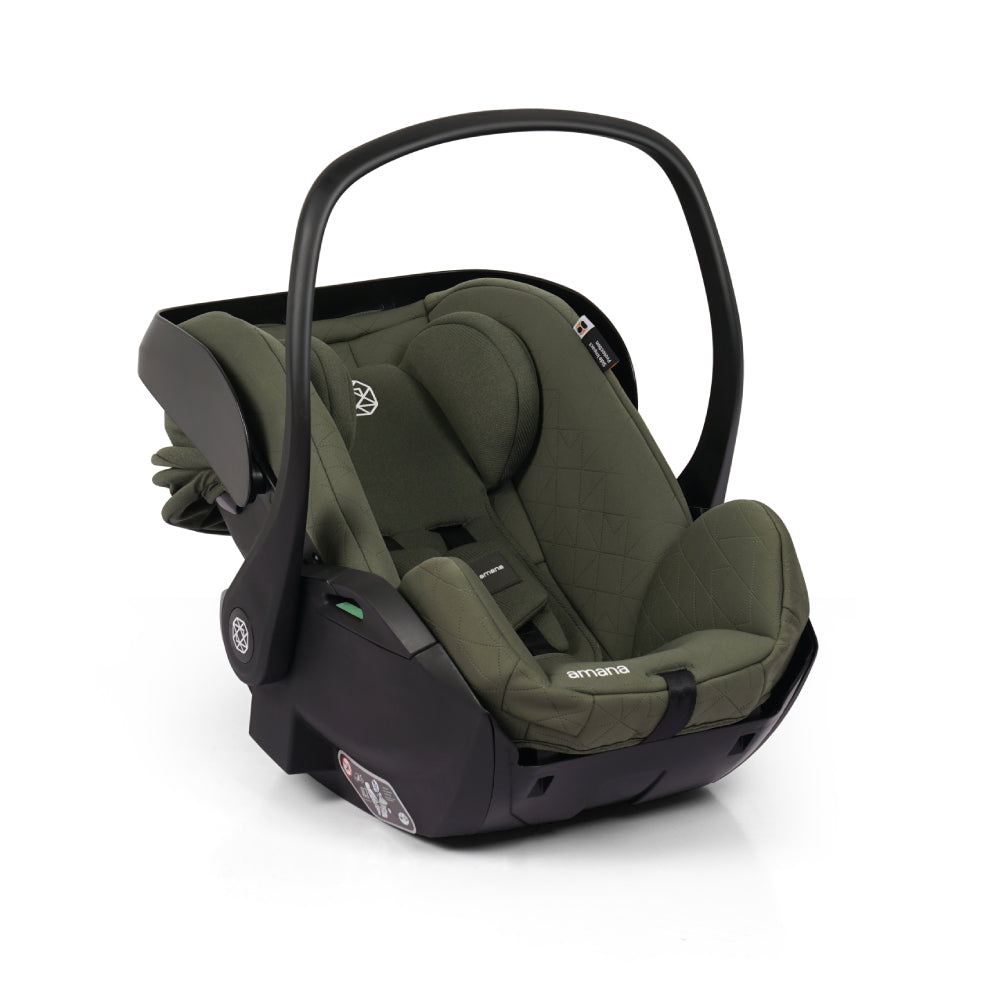 Amana Air+ Group 0+ Infant Carrier With Isofix Base - Sage Green