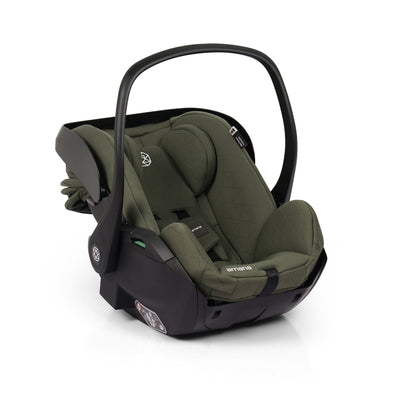 Amana Air+ Group 0+ Infant Carrier With Isofix Base - Sage Green