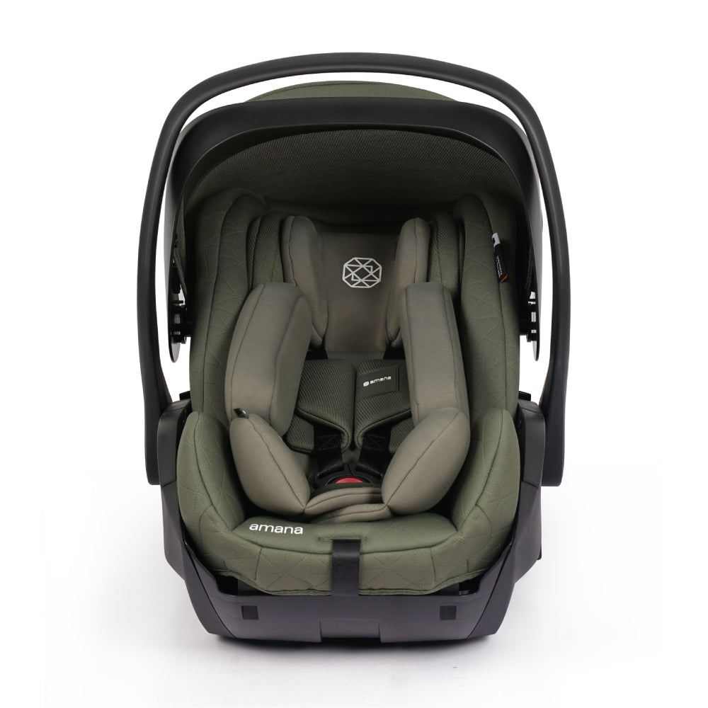 Amana Air+ Group 0+ Infant Carrier With Isofix Base - Sage Green