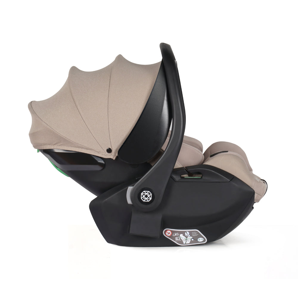 Amana Air+ Group 0+ Infant Carrier With Isofix Base - Stone Beige