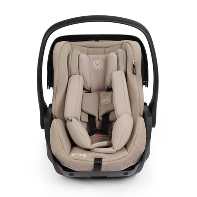 Amana Air+ Group 0+ Infant Carrier With Isofix Base - Stone Beige