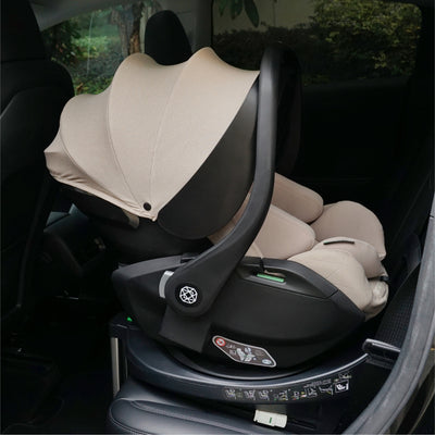 Amana Air+ Group 0+ Infant Carrier With Isofix Base - Stone Beige