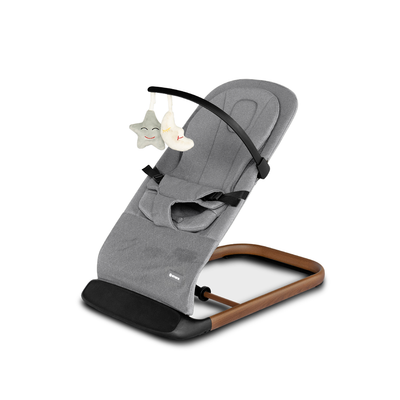 Amana FloraHop Bouncer - Pebble Grey