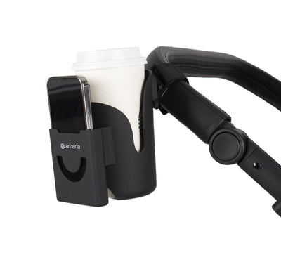 Amana 2-in-1 Stroller Phone & Cup Holder
