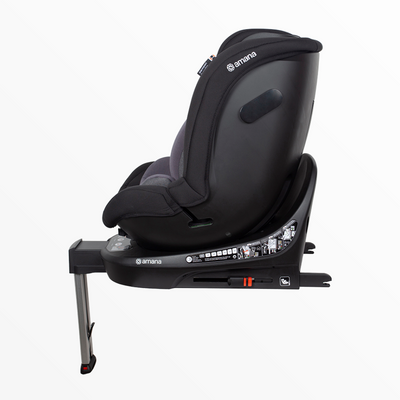Amana Siena Twist 360 Spin i-Size Car Seat - Graphite