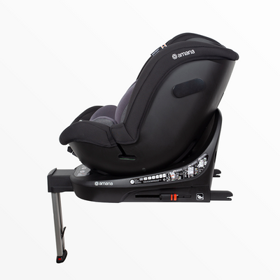 Amana Siena Twist 360 Spin i-Size Car Seat - Graphite