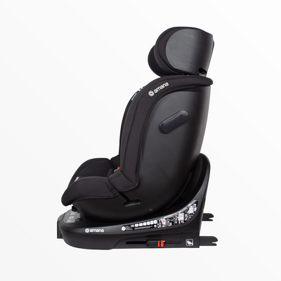 Amana Siena Twist 360 Spin i-Size Car Seat - Graphite