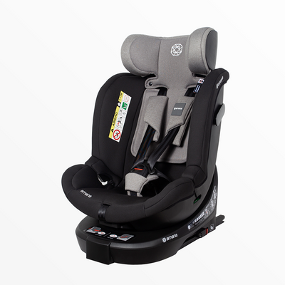 Amana Siena Twist 360 Spin i-Size Car Seat - Pebble Grey