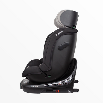 Amana Siena Twist 360 Spin i-Size Car Seat - Pebble Grey