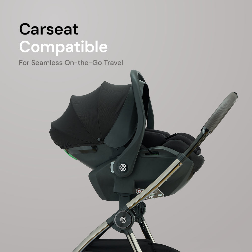 Amana Sereno 2 in 1 Pushchair & Carrycot - Graphite