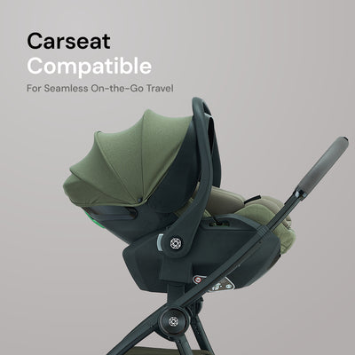 Amana Sereno 2 in 1 Pushchair & Carrycot - Sage Green